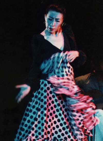 '89 小角典子フラメンコ舞踊団公園 TRI&Aacute;NGULO 9.2於.道新ホール